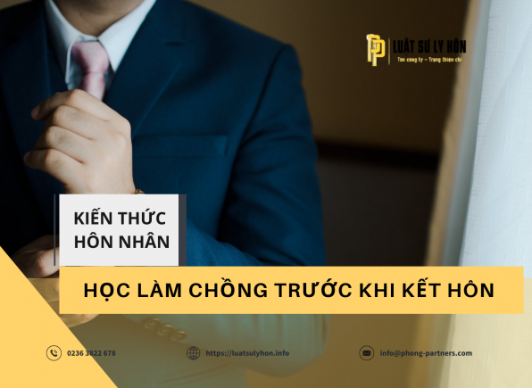 HỌC LÀM CHỒNG TRƯỚC KHI KẾT HÔN