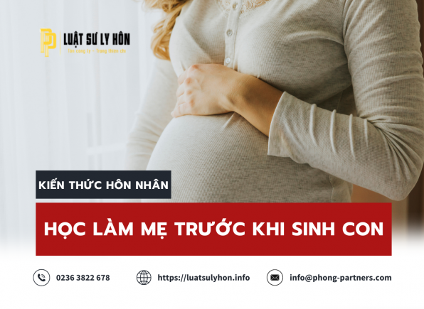 HỌC LÀM MẸ TRƯỚC KHI SINH CON