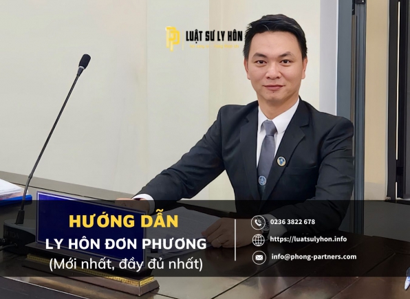 HƯỚNG DẪN LY HÔN ĐƠN PHƯƠNG (Mới nhất, đầy đủ nhất)