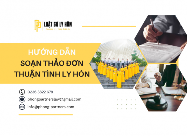 HƯỚNG DẪN SOẠN THẢO ĐƠN THUẬN TÌNH LY HÔN