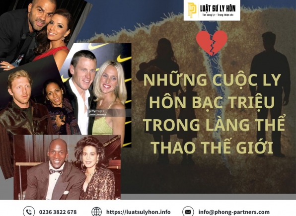 NHỮNG CUỘC LY HÔN BẠC TRIỆU TRONG LÀNG THỂ THAO THẾ GIỚI